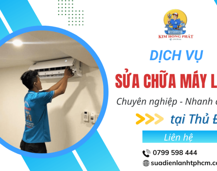 Dịch vụ sửa chữa máy lạnh Thủ Đức nhanh chóng, chỉ sau 30 phút 